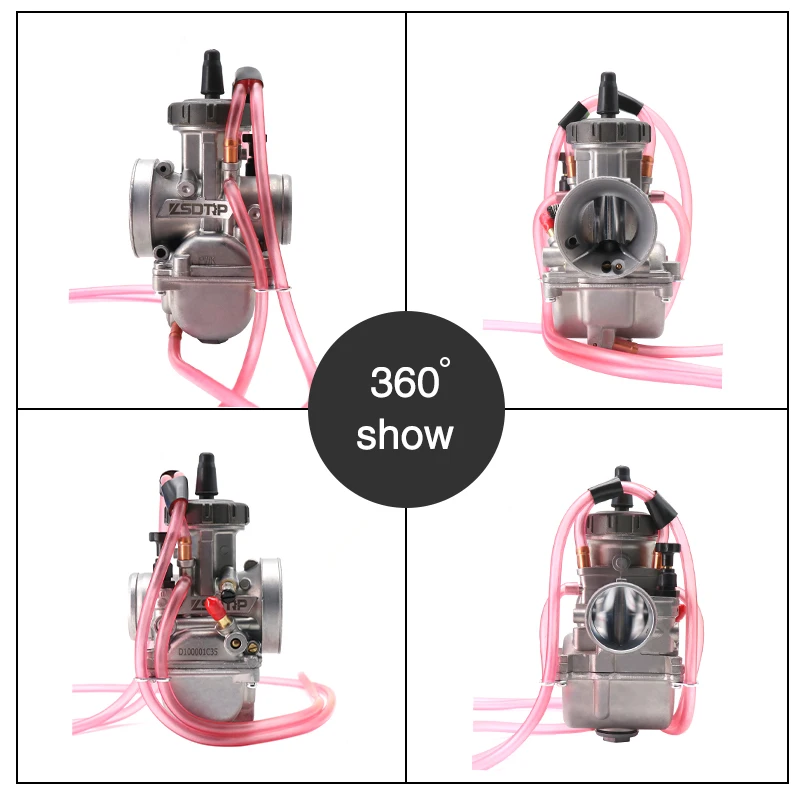 Карбюратор Alconstar для мотоцикла 21 24 26 28 30 32 33 34 35 36 38 40 42 мм 2T 4T PWK Keihin Mikuni Koso Racing Motors -
