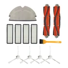 Фильтр НЕРА, основная и боковая щетки, для робота-пылесоса Xiaomi Mijia 1C STYTJ01ZHM Dreame F9, насадка для швабры