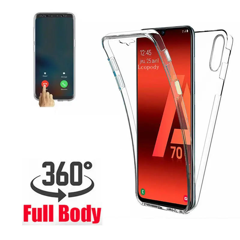 Двойной силиконовый чехол для Samsung Galaxy A10 10 A105F 105F SM A105F/DS A105FN/DS A105G/DS комплексный