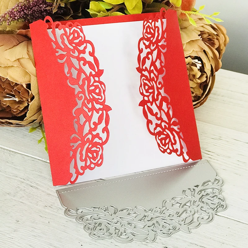 Розы из металла режущие штампы Скрапбукинг фото альбом украшения ремесла