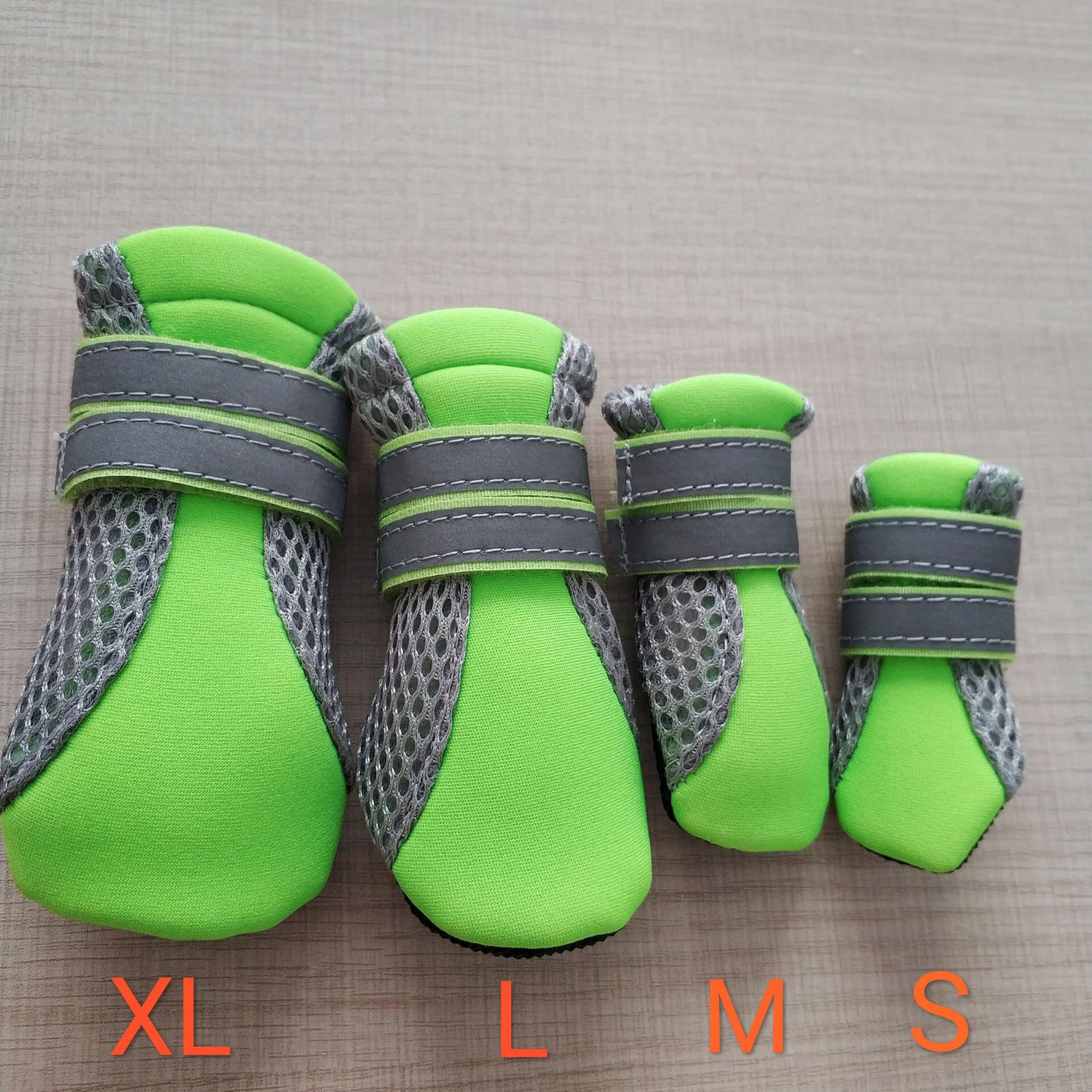 S to XL Summer Velcro Strap Shoes of Doggers Reflective and Breathable Mesh Pet For Small / Larger Dogs | Дом и сад
