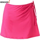 Женские юбки с завышенной талией, трапециевидная мини-юбка для тенниса для девочек, юбка для йоги и бега, спортивные юбки на шнуровке, женский спортивный костюм
