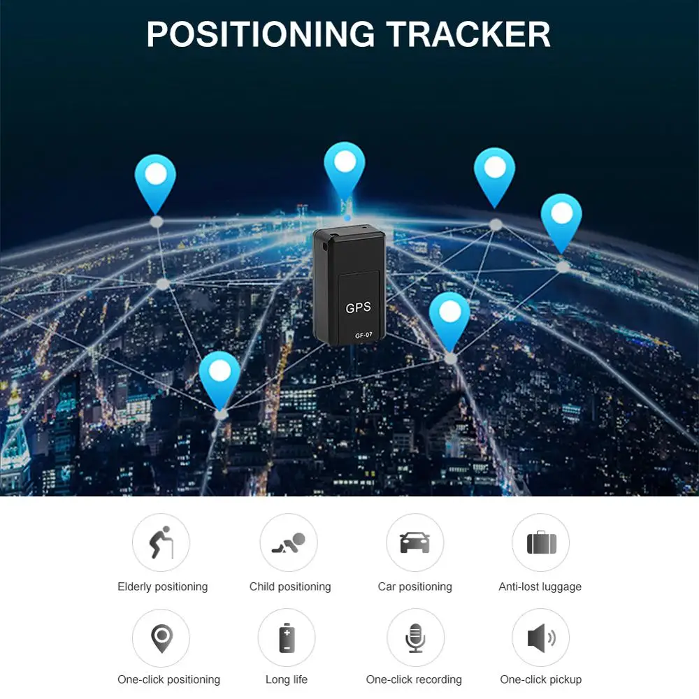 Мини автомобиль GPS трекер в режиме реального времени отслеживать локатор