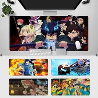 funny blue exorcist mouse pad laptop pc computer mause pad desk mat for big gaming mouse mat for overwatchcs go