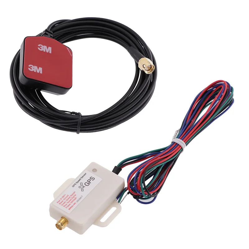 Speedometer Sensor + GPS Antenna Adapter Kit White Mini Size Speed Sender Signal Motorcycle Odometer Compensation in Tunnel | Автомобили и
