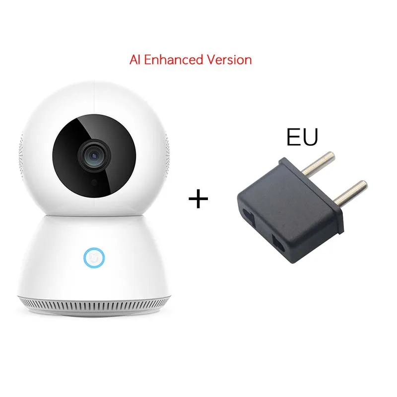Add EU Adapter Xiaomi Mijia xiaobay Smart I P камера AI улучшенная версия 1080P Full HD видеокамера ночного видения WiFi умная камера управление приложением - Цветной: Add EU Adapter