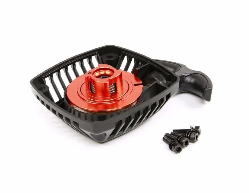

Easy Starter with CNC Rope Wheel and Turbine for Easily Starting Pull Starter Set Fit for 1/5 HPI ROVAN ROFUN KM BAJA 5B 5T 5SC