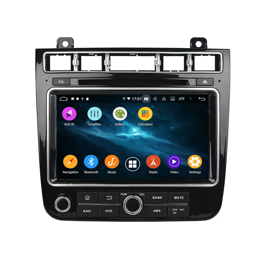 Android 9 0 автомобильный DVD плеер GPS навигация для Volkswagen TOUAREG 2010-2017 радиоприемник с