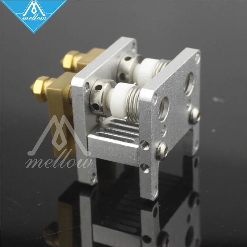 

3D printer Heaterblock Ultimaker 2+UM2 Extended double Olsson block kit interchangeable nozzle+Heat Sink hotend for 1.75/3mm