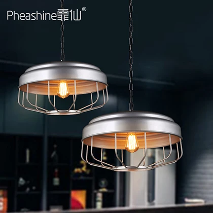 Декоративная люстра в стиле ретро для ресторана и бара железная лампа лофт
