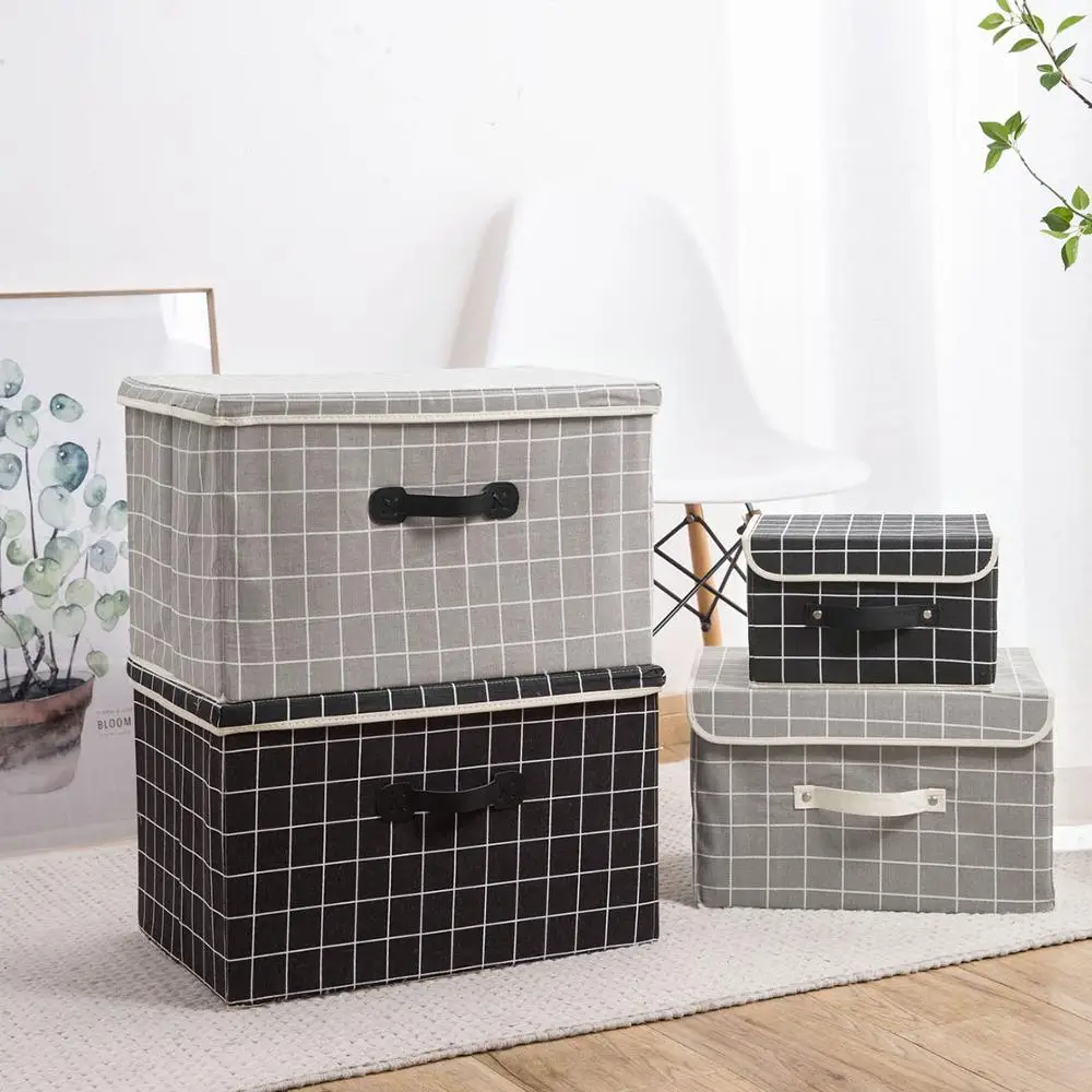 Сетчатый складной ящик для хранения одежды нижнего белья носков органайзер