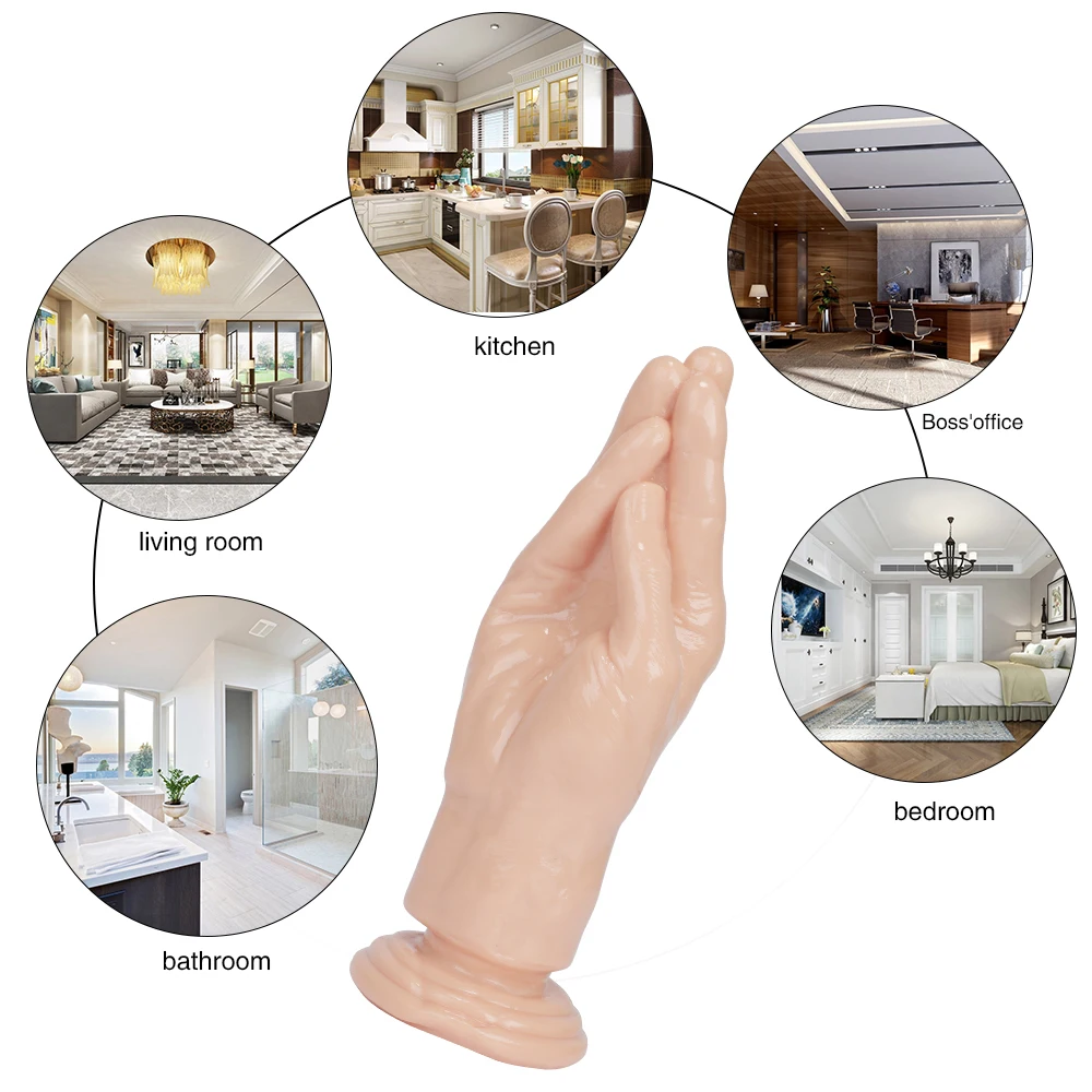 Фаллоимитатор в виде кулака большой ручной фаллоимитатор большая Анальная