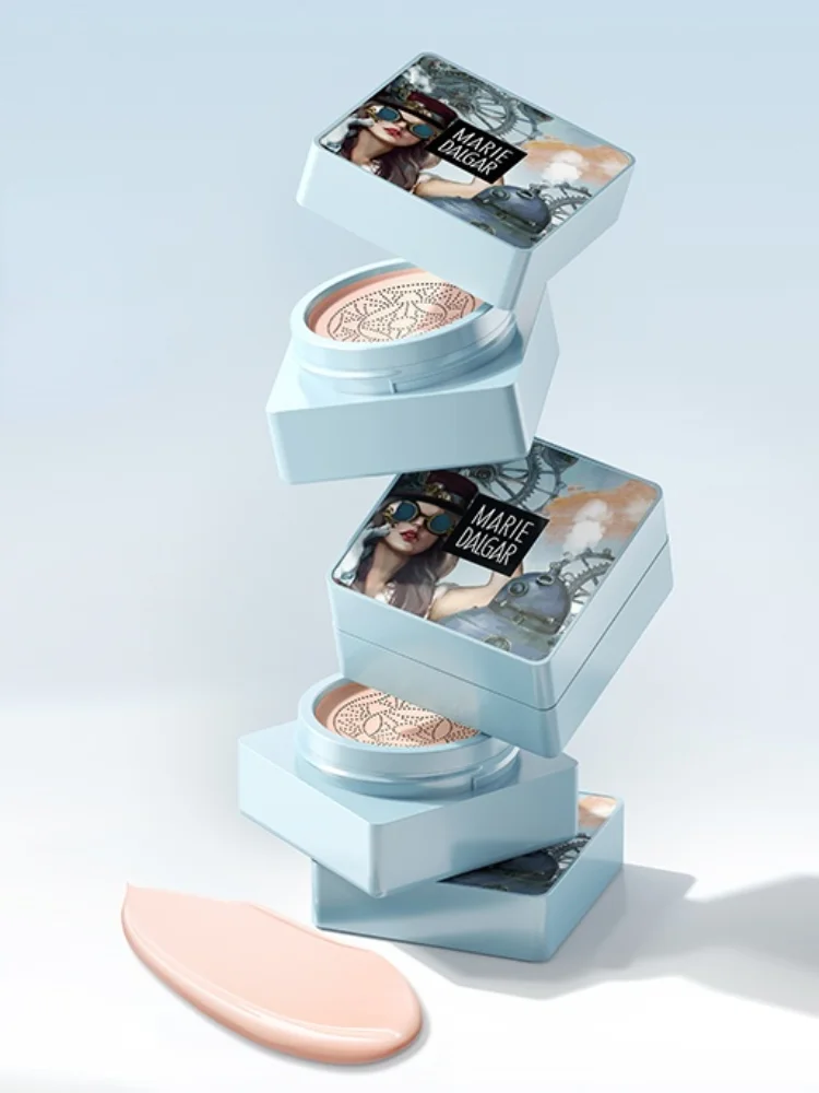 

Увлажняющий эластичный коллагеновый крем TT Mary DALGAR, Жидкая основа для макияжа с грибами, воздушная подушка, увлажняющий консилер