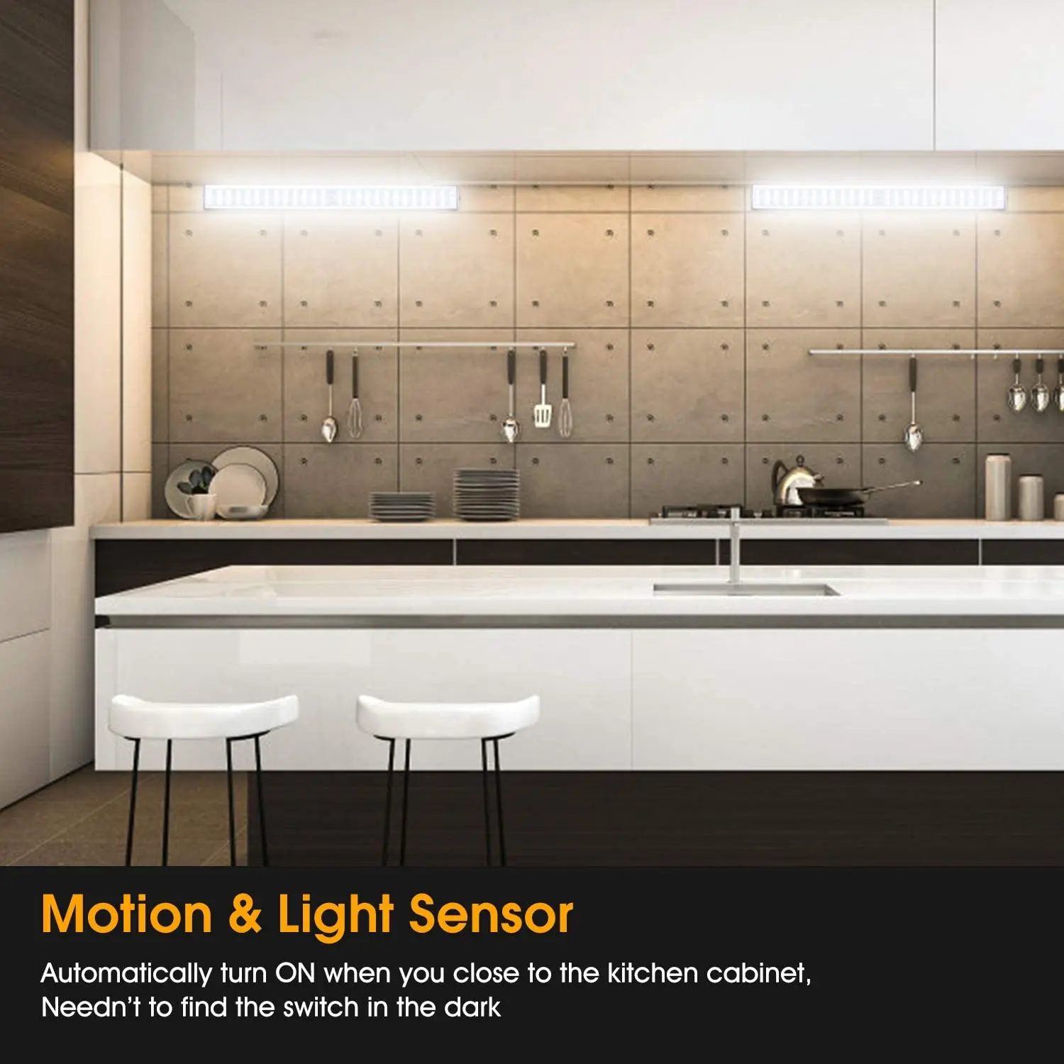 Светодиодный ночсветильник с USB-зарядкой и датчиком движения освещение для кухни