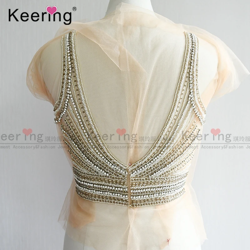 Искусственная кожа для свадебного платья ручной работы|beaded bridal appliques|bridal appliquebridal