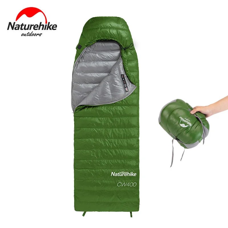 

Naturehike CW400 Sleeping Bag Warm Winter Sleeping Bag Ultralight Goose Down Sleeping Bag Hiking Camping Sleeping Bag