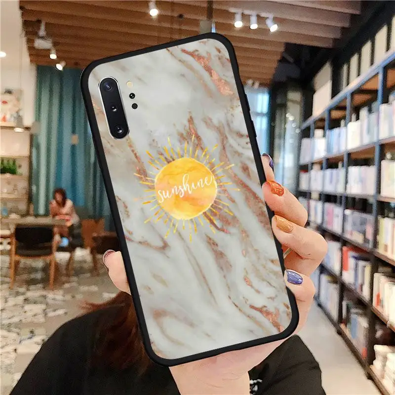 

Marble flowers Phone Case for samsung galaxy a51 a52 a71 a50 a12 a72 a21s a70 s21 s20 fe s10 note 20 10 ultra plus coque