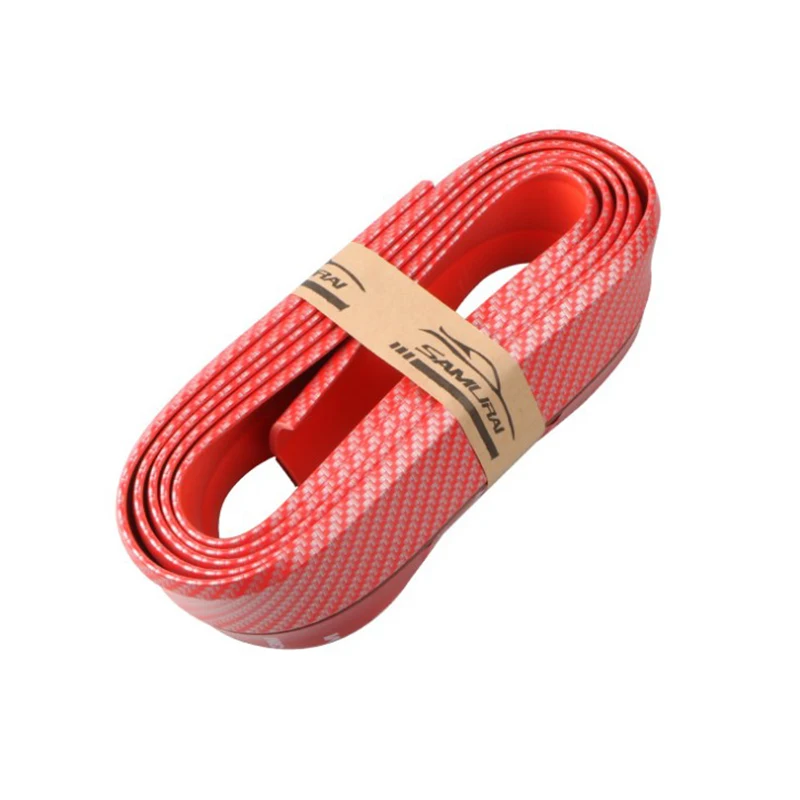 

1pc 2.5M Front Car Bumper Protector Rubber Car Protector Front Bumper Guards