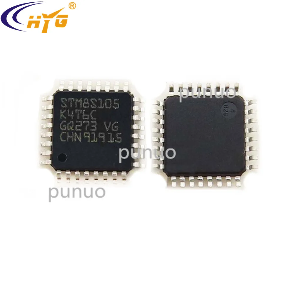 Оригинальный аутентичный STM8S105K4T6C Инкапсуляция LQFP32 линия доступа 8bit MCU 32Kb