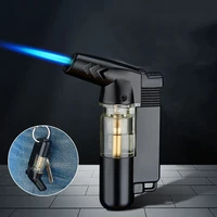 easy to carry butane torch turbo lighters gas lighter metal cigar cigarettes accessories smoking lighters gadgets for men gift
