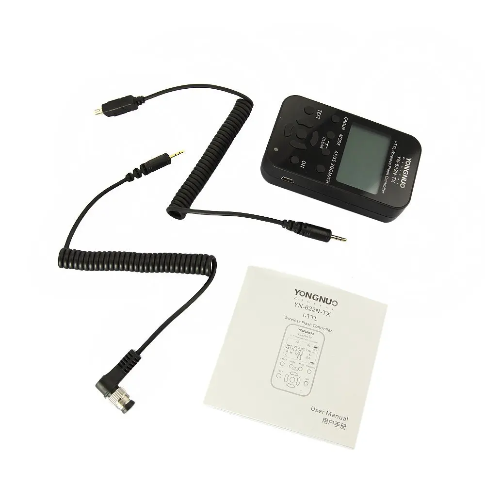 Беспроводной контроллер вспышки YONGNUO YN 622N TX YN622C TTL для Nikon D800 D3000 D5000 D7000 Canon 1100D 622C