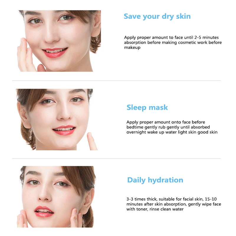 

Ice Cream Facial Mask Shrinks Pores Moisturizes Mildly No Stimulating Moisturizing Smear Sleep Mask Face Care TSLM1