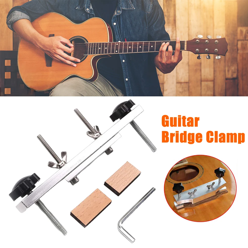 

Maintenance With L Wrench Musical Instrument DIY Luthier Tool Repair Portable Cork Gasket Install Home Guitar Bridge Clamp