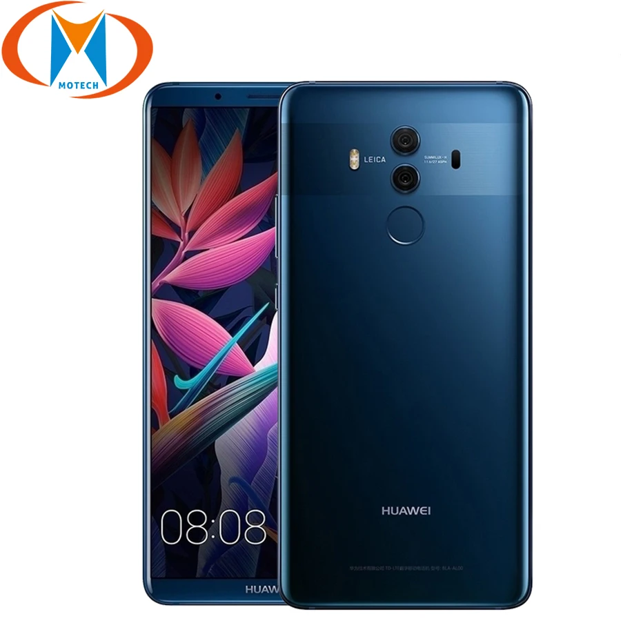 Новый оригинальный мобильный телефон huawei mate 10 Pro 6 дюймов ГБ ОЗУ 64 Гб/128 Гб ПЗУ