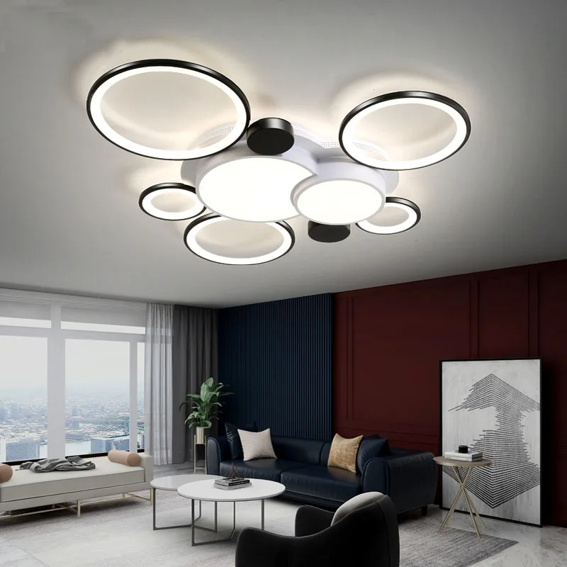 

Modern living room LED ceiling lamp bedroom LED ceiling chandelier dining room study interior lighting decoration lamp brightnes