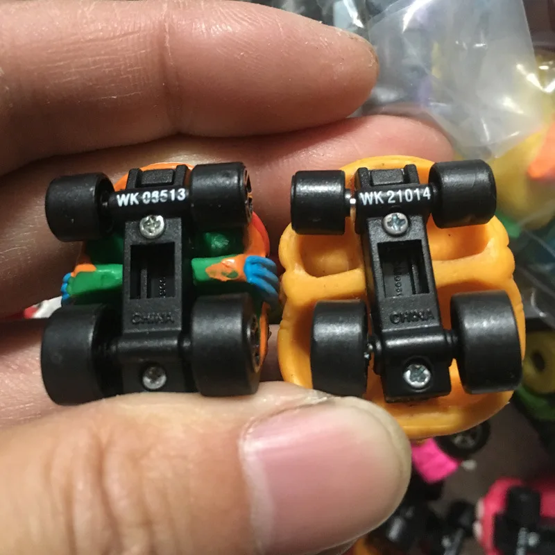 5 шт./упак. колесо Trashs серия 1 2 мини-автомобиль фигурка багги коррозия ведро