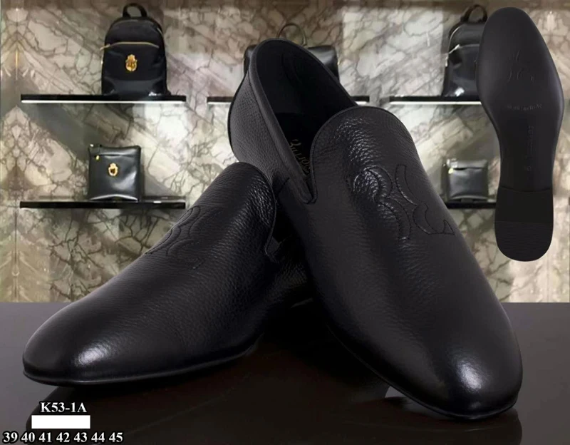 

BILLIONAIRE Shoes Men Cowhide leather 2021 New style fashion high quality European big size 39-45 Inner sheepskin free shipping
