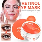 Антивозрастная укрепляющая маска для кожи вокруг глаз от темных кругов и мешков под глазами