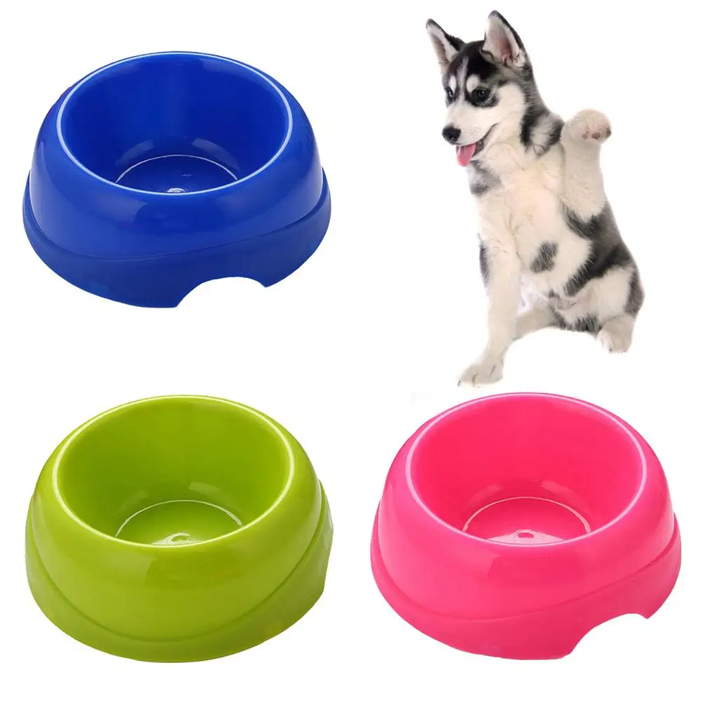 Pet Cat Dog Food Bowl Feeders Puppy Kitten Feeding Water Drinking Dish Non-slip Feeder Supplies Products | Дом и сад