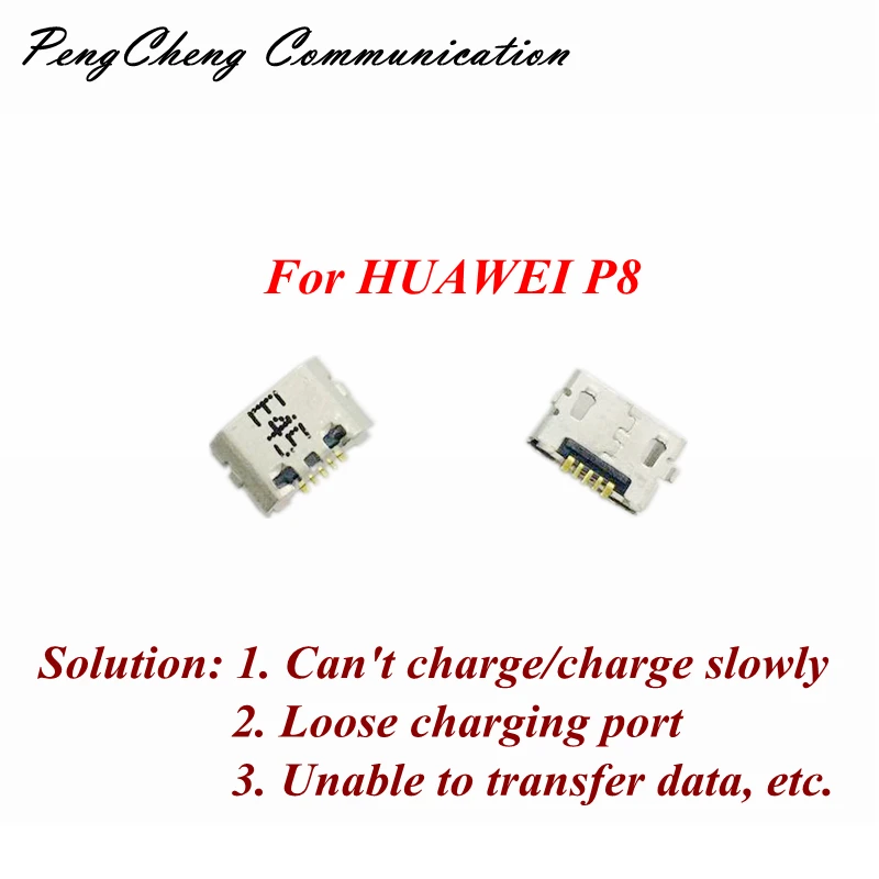 10 шт.-100 шт. для зарядного порта Micro USB HUAWEI P8 Jack | Мобильные телефоны и аксессуары
