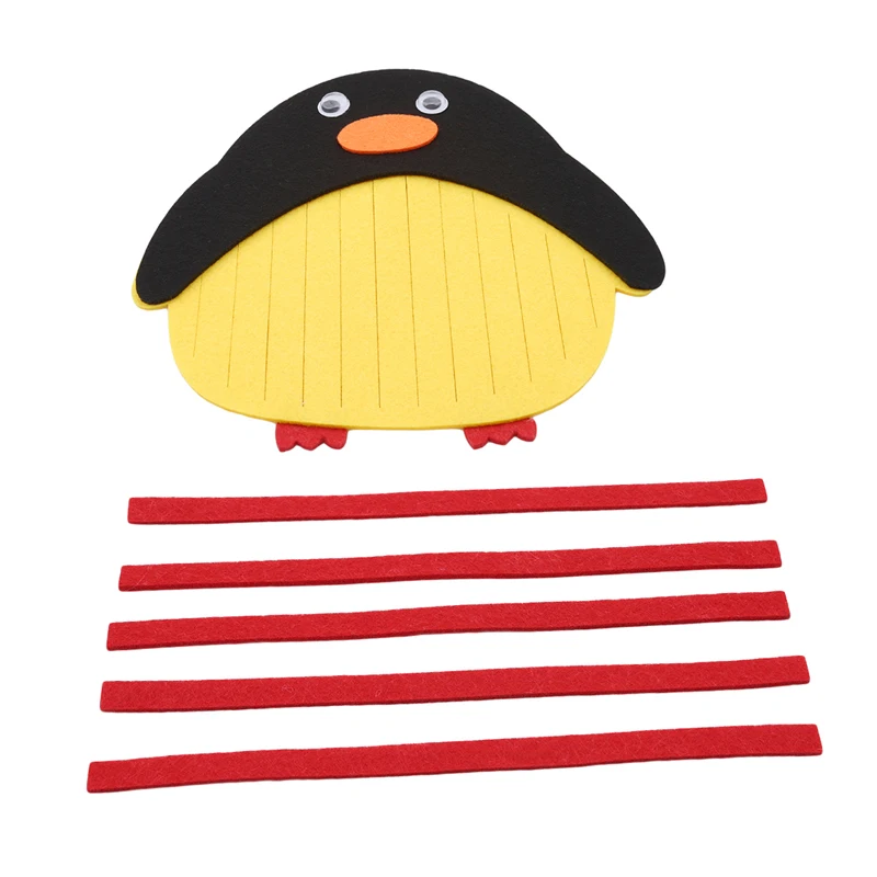 Новый мультфильм Осьминог Pengiun Войлок плетение игрушки Детский Набор для