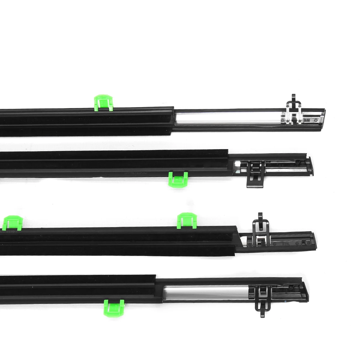 4 шт. Weatherstrips для Хонда сrv 2007-2011 окна автомобиля уравновешивания пояс печать хром