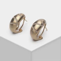 amorita boutique 925 stylish small round buckle stud earrings