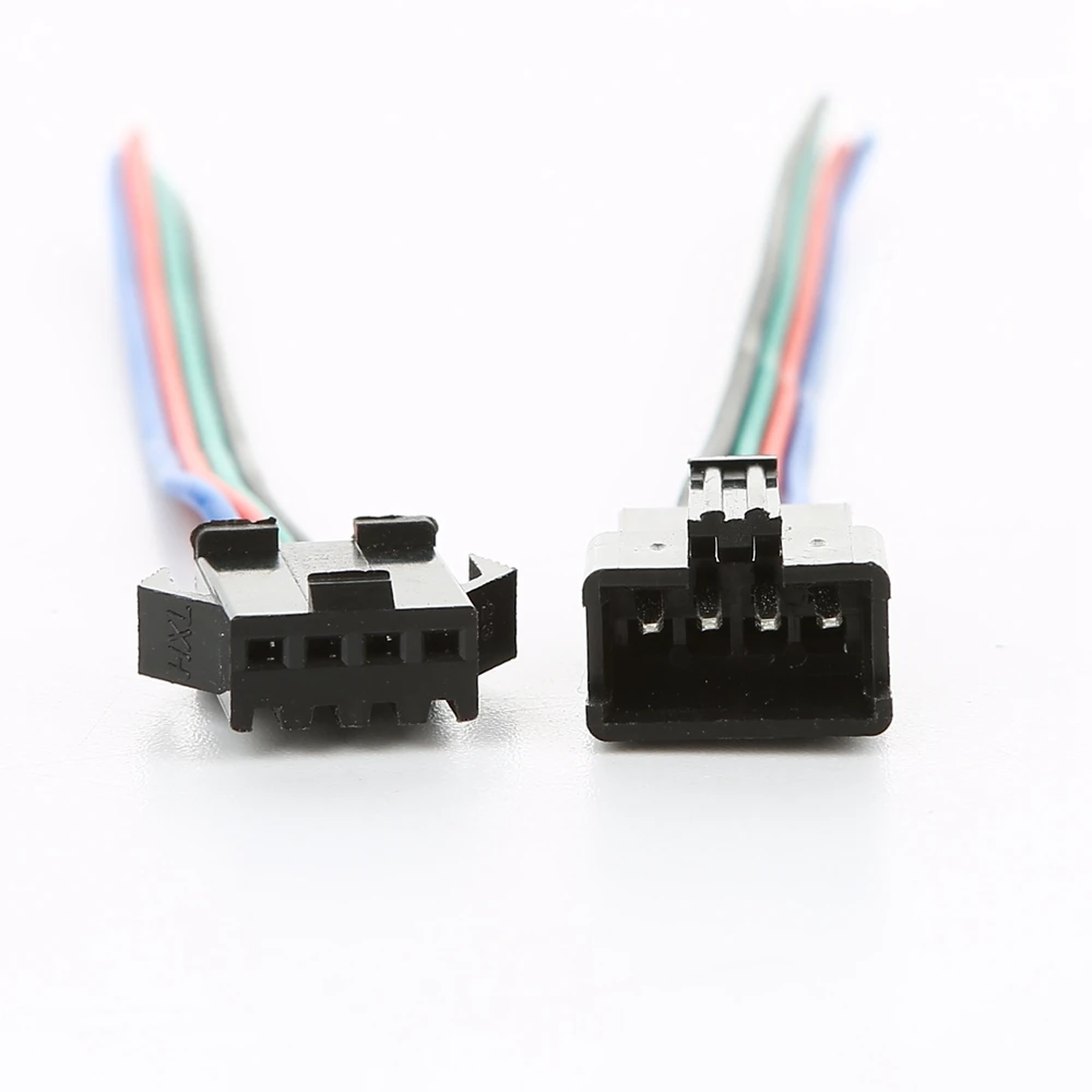 5 пар 2 3 4 pin jst разъем мужской/женский 2pin 3pin 4pin 5pin SM провод кабель pigtail для
