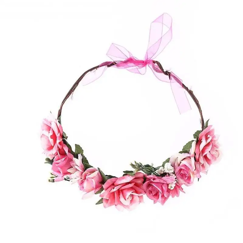 Женский цветочный ободок Свадебный аксессуар для волос с цветами| |