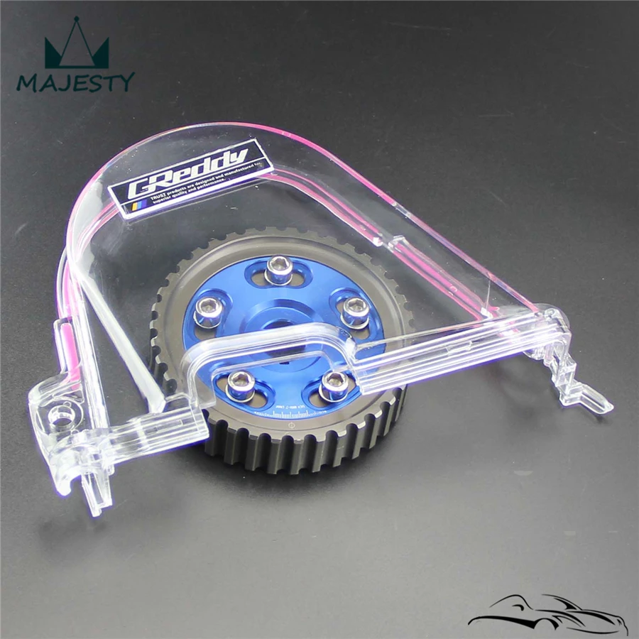 Прозрачная крышка ремня зубчатой передачи + комплект шкива камеры для H * onda C ivic D15