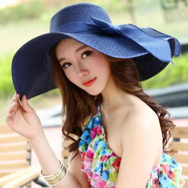 Милые модные пляжные соломенные шляпы в стиле бохо для женщин и девочек Летние