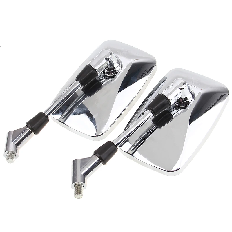 Мотоциклетные зеркала POSSBAY хромированные заднего вида для мотоцикла Harley Honda Suzuki