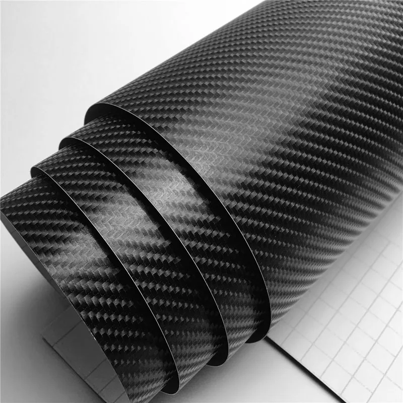 Виниловая пленка 4D из углеродного волокна автомобильная наклейка чехол для