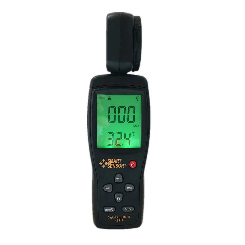 AS813 измеритель освещенности цифровой светильник люкс/FC|lux meter|light meterlight meter photography |
