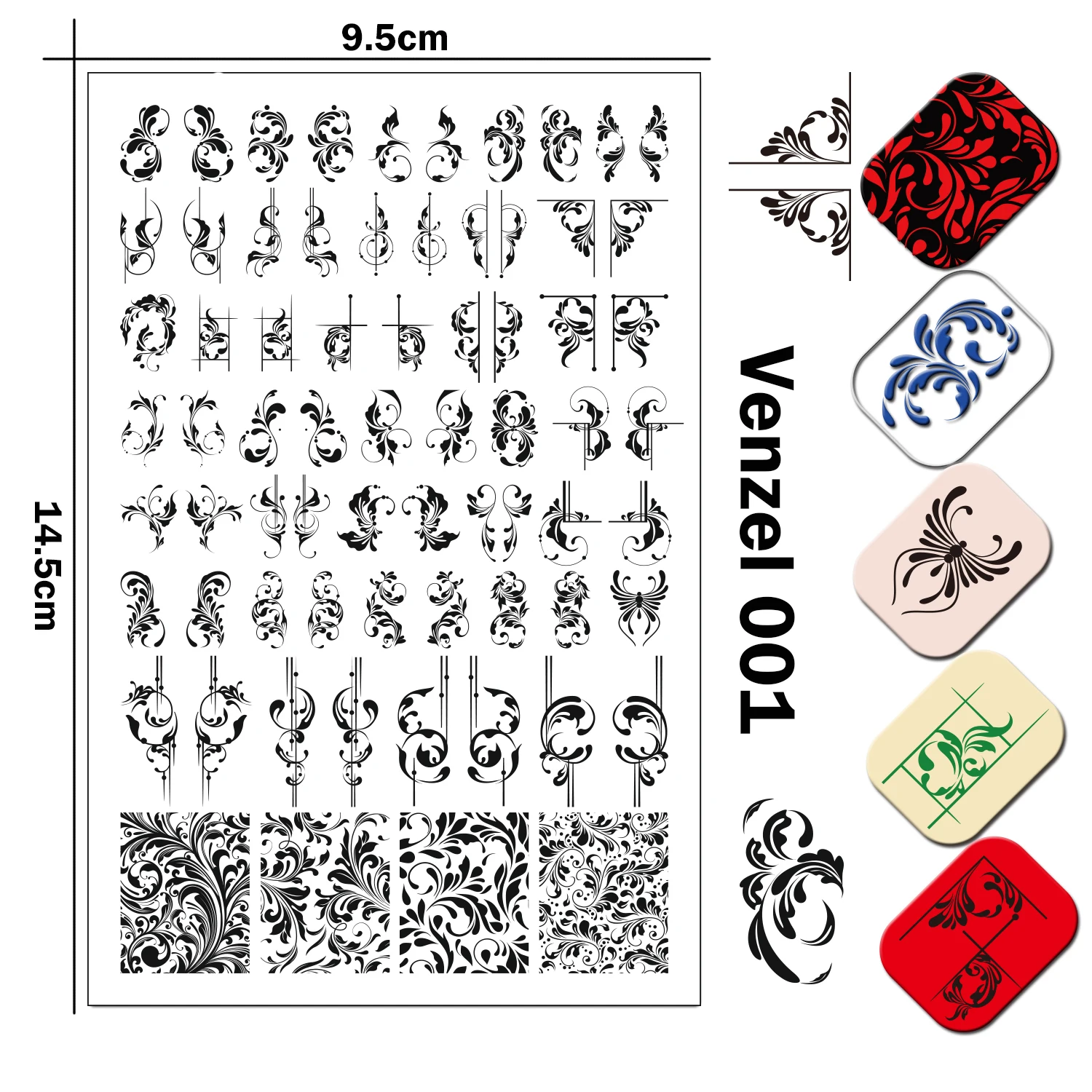 2020 Нержавеющая сталь шаблон штамповочной пластины Алфавит Винтаж украшения