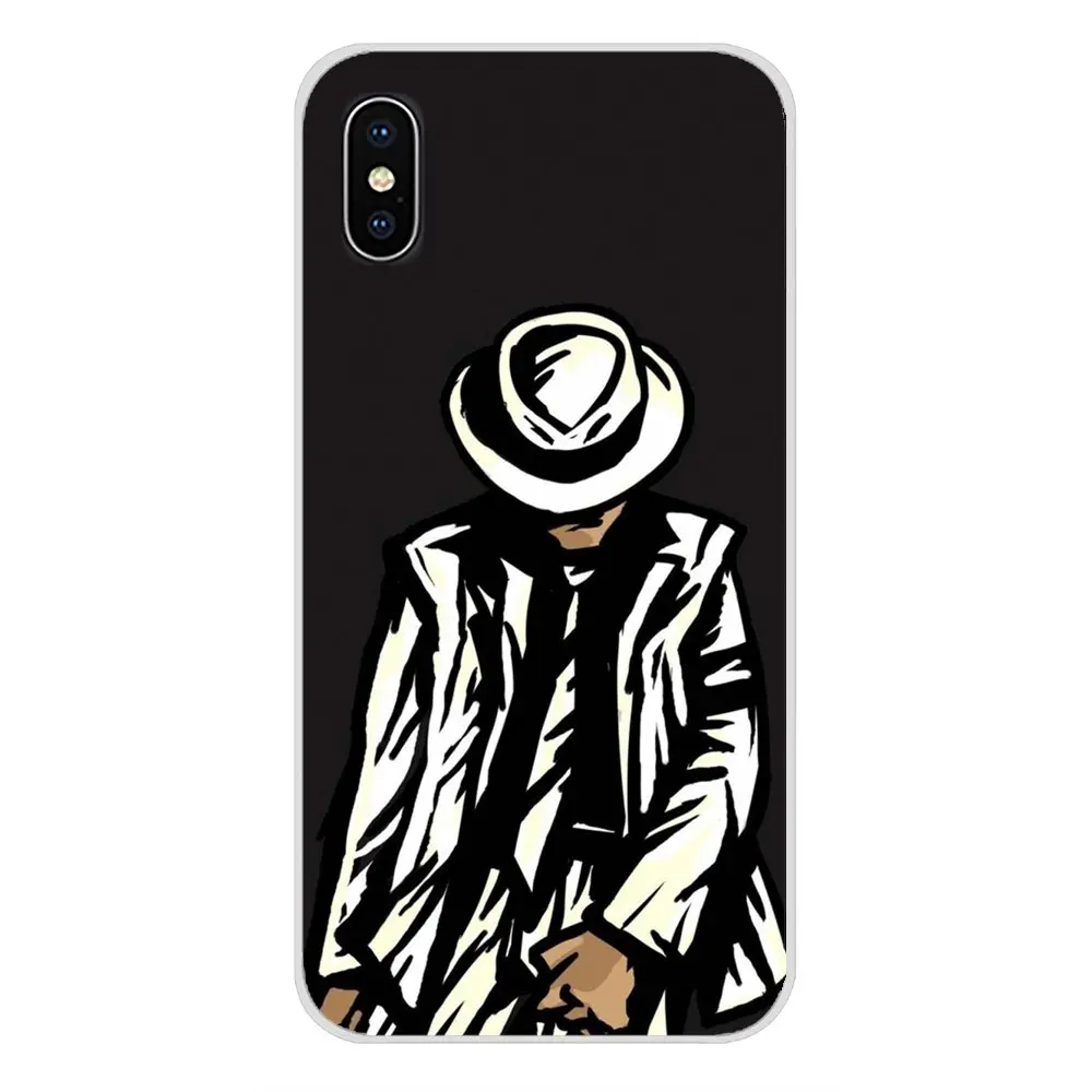 Аксессуары для музыки Майкла Джексона чехлы телефонов Samsung Galaxy S2 S3 S4 S5 Mini S6 S7 Edge S8 S9