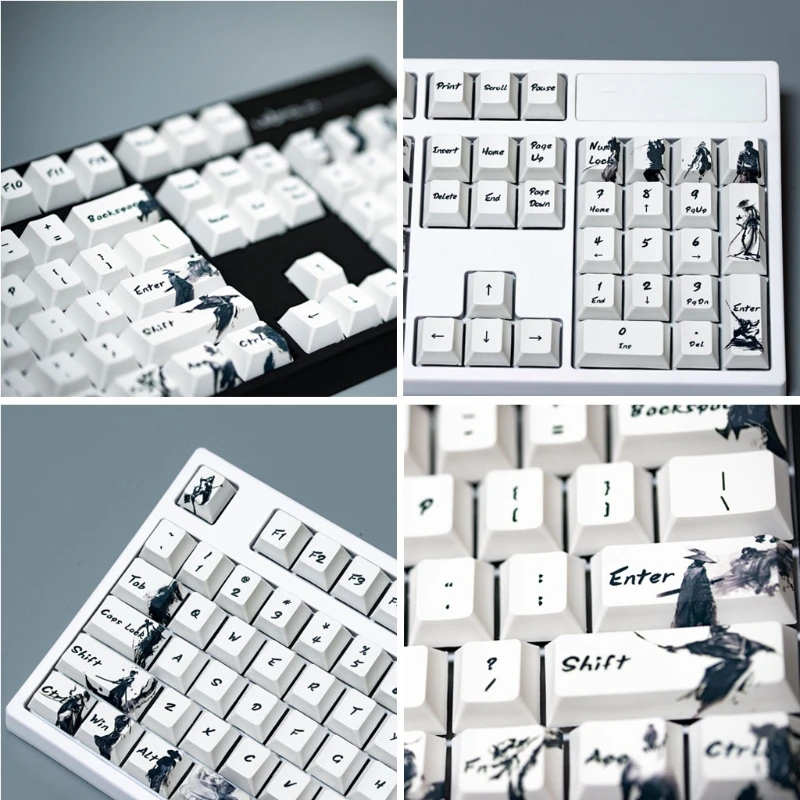 

Knight errant Keycap Ink Keycaps 5-Surfaces Dye Sub Mechanical Keyboard Keycap