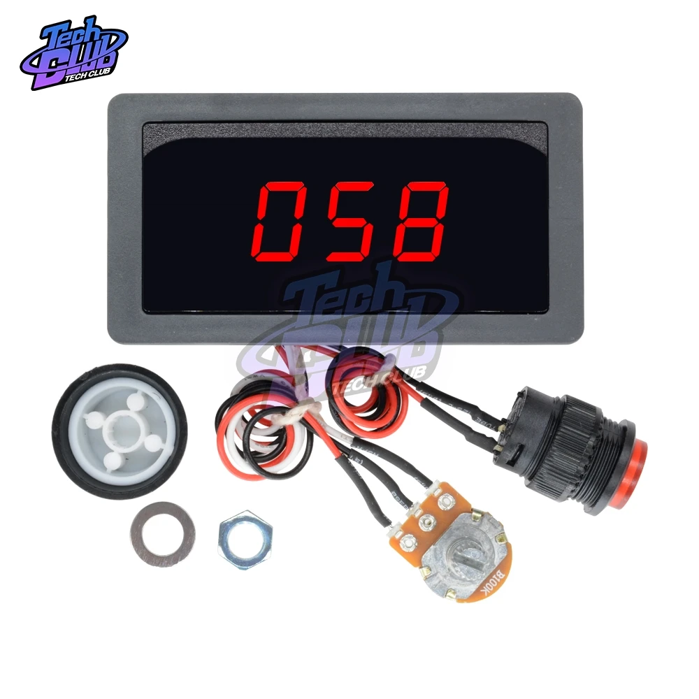 Регулируемый ШИМ двигатель постоянного тока 6 в 30 регулятор скорости двигателя 12