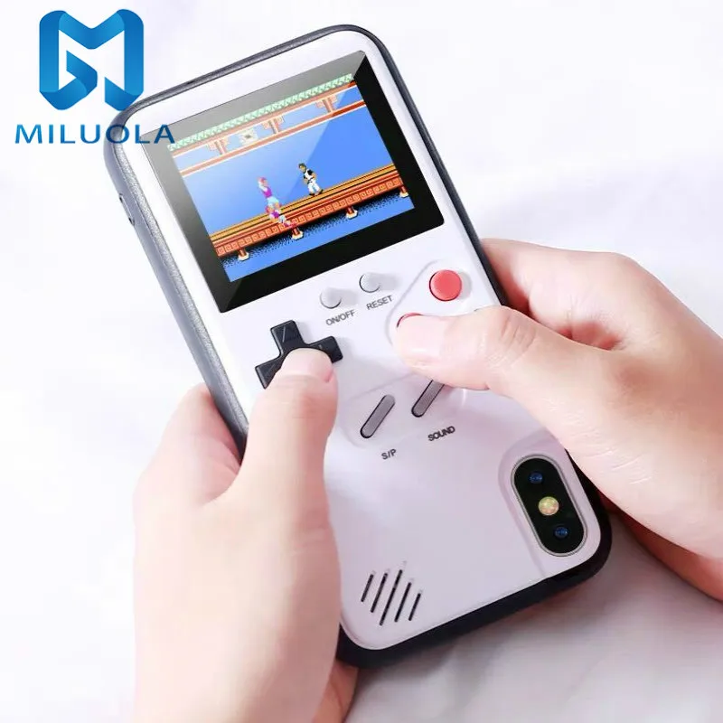 Чехол для телефона Caseboy 3D Gameboy Samsung S10 полноцветный дисплей с 36 видеоиграми чехол