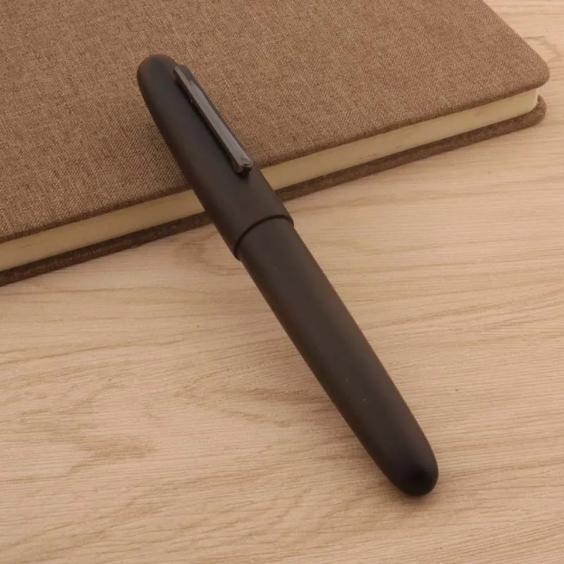 Ручка перьевая JinHao изгибающаяся каллиграфическая ручка серого и черного цвета с